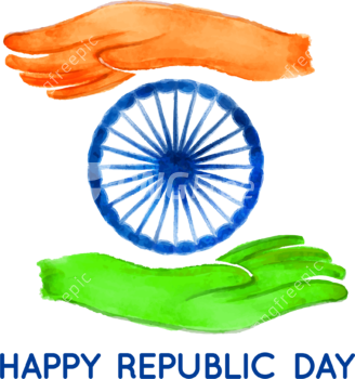 Happy Indian Republic Day Coloring Page for Kids - Free Republic Day -  India Printable Coloring Pages Online for Kids - ColoringPages101.com |  Coloring Pages for Kids
