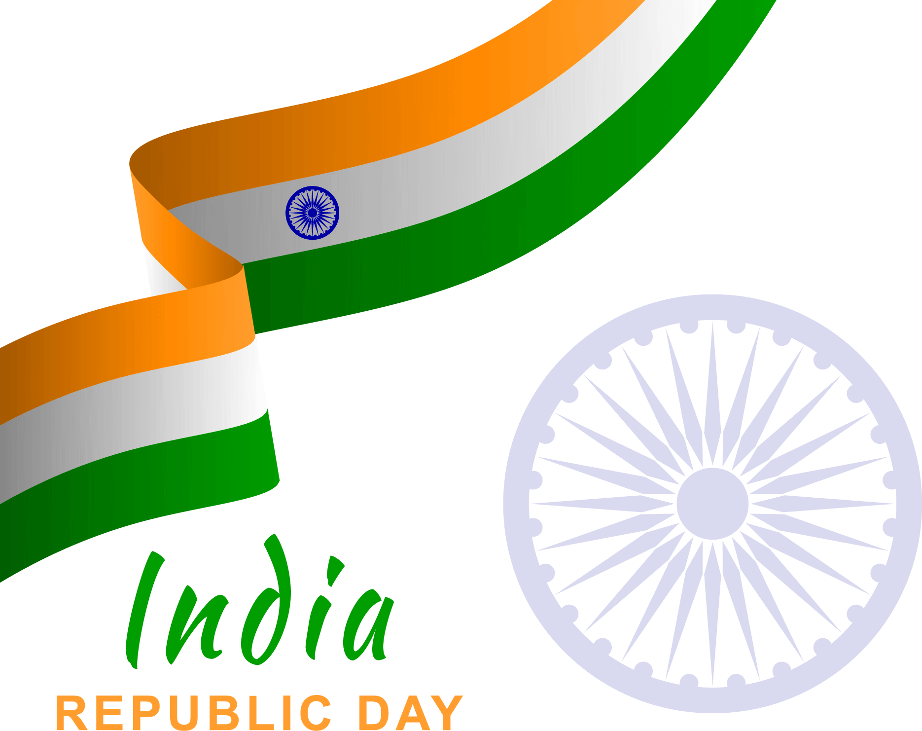 Indian flag vector png happy republic day - Pngfreepic