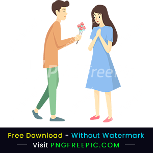 Valentine day romantic lover clipart png image