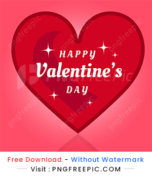 Valentines day love shape clipart decoration abstract design