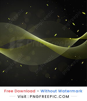Realistic black background with wavy lines design image