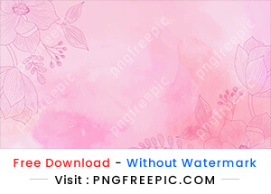 Pink color flower drawing background design image