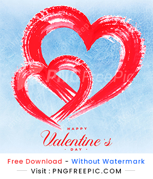 Happy valentine day love drawing abstract decoration design