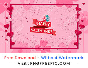 Valentines day design ideas with pink heart shape background