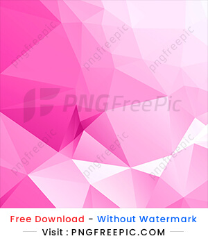 Abstract red geometric polygonal background vector image