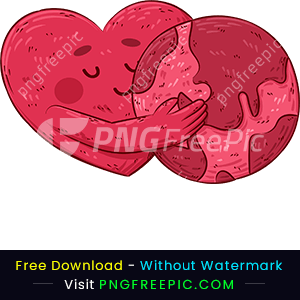 Happy valentine day png world love clipart image
