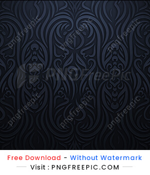 Texture black background with wavy lines abstract design