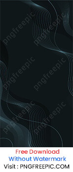 Gradient black design wavy lines background image