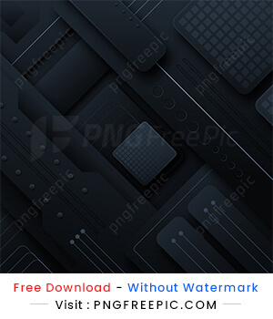 Abstract black background aquare shape abstract design image