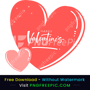 Happy valentines day vector love shape vector png image