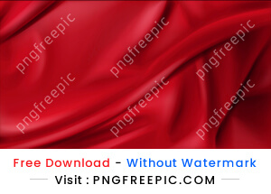 Red background silk folded fabric satin illustration image