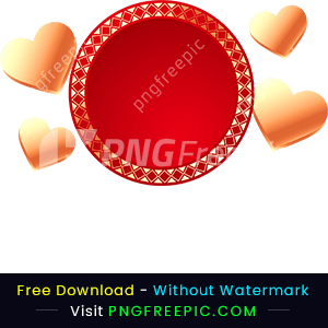 Happy valentine day love template vector png