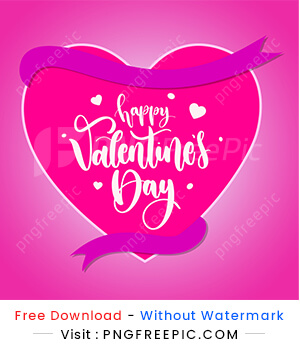 Valentines day love shape decoration abstract design