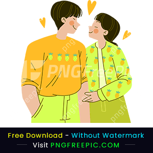 Valentine day romantic lover clipart png image