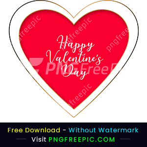 Lovely valentine day love illustration vector png image