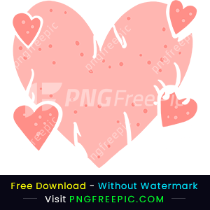 Creative vector heart shape design for valentine's day