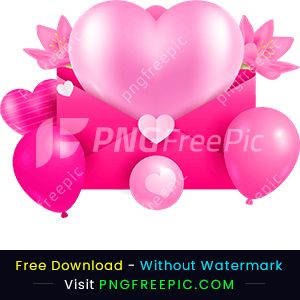 Happy valentine day love letter image png