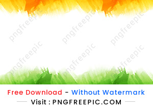 Indian tricolor theme watercolor style beautiful background