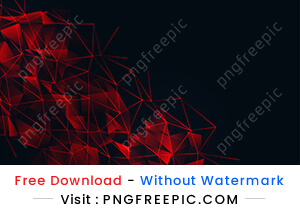 Technology background red glowing low poly mesh image