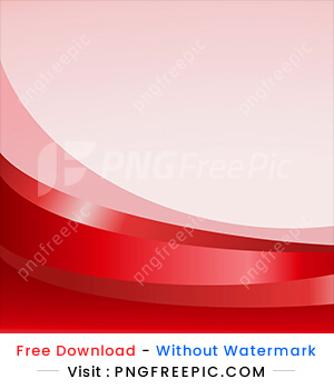Red curve gradient shape background design template - Pngfreepic