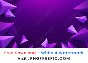Realistic purple polygonal background illustration