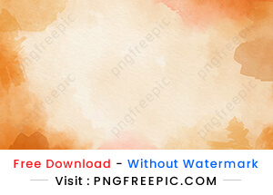 Hand painted watercolor abstract watercolor orange background