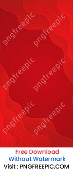 Wavy shape design abstract red background image